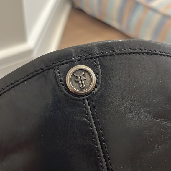 Frye Melissa Button 2 Black Boot - Picture 2 of 2